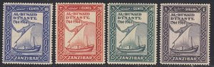 Zanzibar 218-21 Al Busaid Dynasty mnh