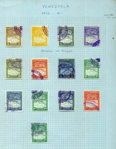 VENEZUELA 1911/59 M&U on 13 Pages(Appx 100+Items) (H00747