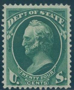 US Scott #O65 Mint, VF/XF, Hinged, PSE (Graded 85)