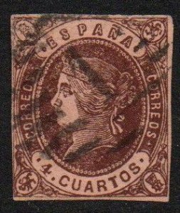 Spain Sc #56 Used