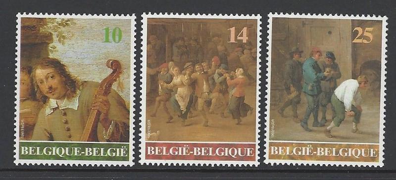 Belgium 1990 Art Teniers VF MNH (1390-2)