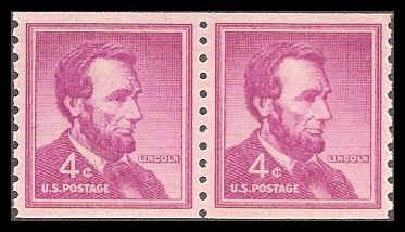 1058 Mint VF NH Pair