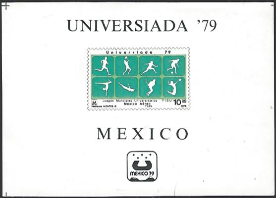 Mexico #C614 MNH Souvenir Sheet