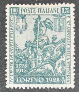 DYNAMITE Stamps: Italy Scott #207 – MINT