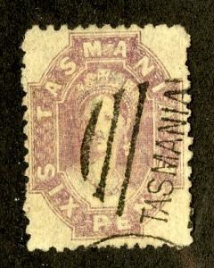 TASMANIA 32 USED SCV $57.50 BIN $17.50