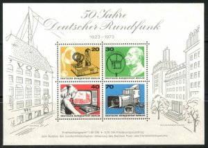 GERMANY BERLIN Sc#9N335-9N343 1973 Four Complete Sets & 1 S/S OG Mint NH