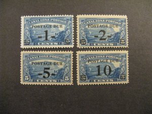 Canal Zone #J21-4 Mint Hinged OG  p2403.4779