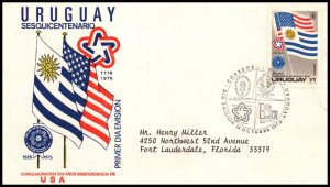 Uruguay C417 Typed FDC