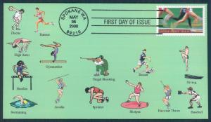 #3397 Summer Sports  - Homespun Cachet