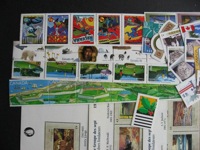 Canada 1995 MNH year set (from an annual collection, no book though)