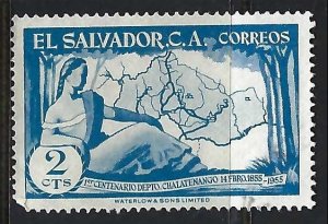 El Salvador 682 VFU MAP Z1651-7