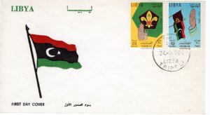 Libya 1964 Sc 252-3 FDC-3