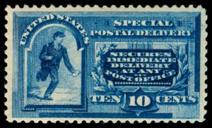 MOMEN: US STAMPS #E2 MINT OG H