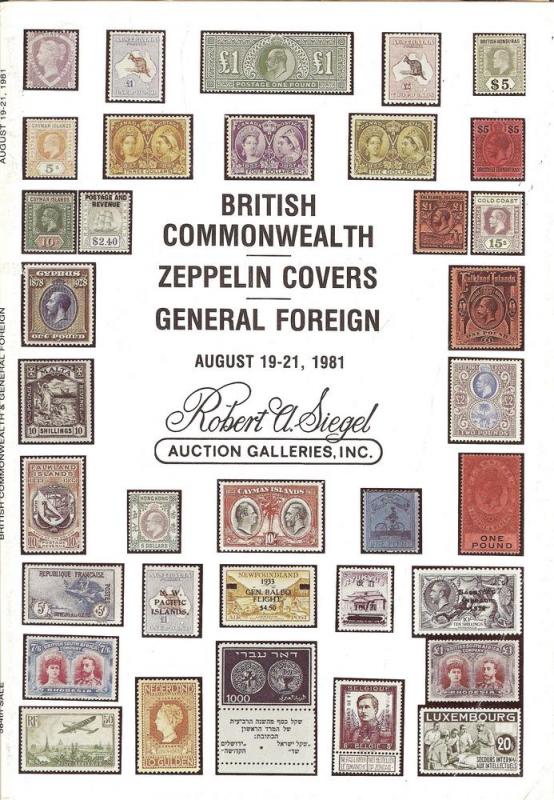 British Commonwealth; Zeppelin Covers; General Foreign, R...