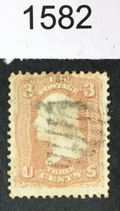 US STAMPS # 65 USED CAT. $ LOT #1582