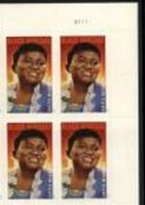 US Stamp #3996 MNH - Hattie McDaniel BLACK HERITAGE Issue Plate Block of 4