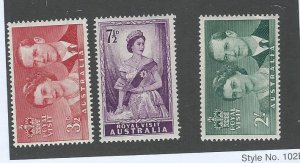Australia   MNH sc 267-269