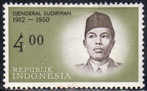 Indonesia 536 - Mint-LH - General Sudirman (cv $0.90)