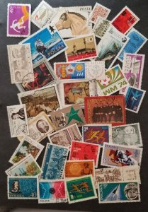 POLAND Vintage Stamp Lot Collection Used  CTO T5846