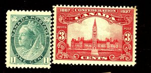 CANADA 75 143 MINT FVF OG LH Cat $50