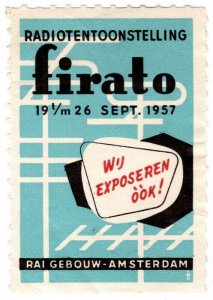 (I.B) Netherlands Cinderella : Firato Radio Exhibition (Amsterdam 1957)