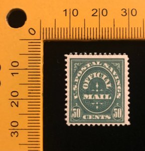 O122 Mint Hinged Original Gum