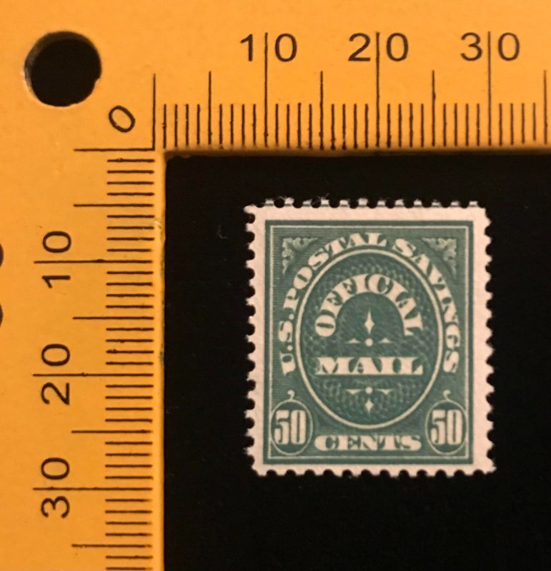 O122 Mint Hinged Original Gum