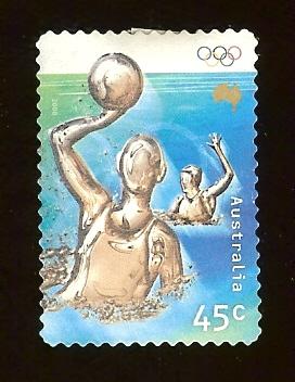 Australia #1869 45c Water Polo