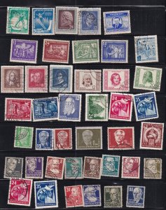 Germany/DDR 1952 Mostly Used Complete year (-1 st) HiCV 16014