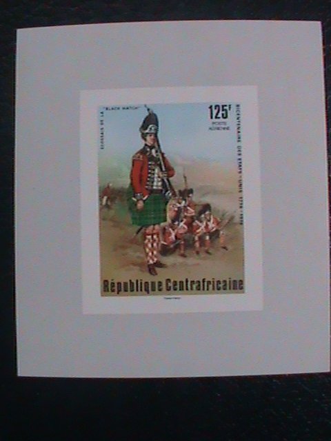 CENTRAL AFRICAN STAMP:1976-SC#C144 BI-CENTENARY OF AMERICAN REVOLUTION S/S #1