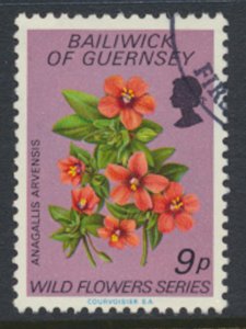 Guernsey SG 75  SC# 72 Wild Flowers First Day of issue cancel see scan