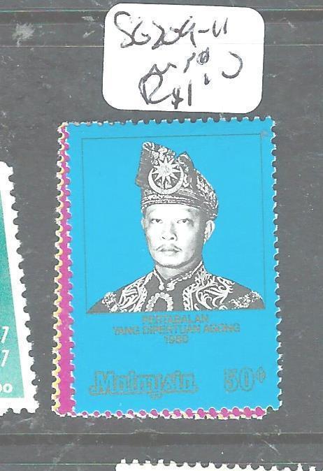 MALAYSIA (P2604B) SG 209-11  MNH