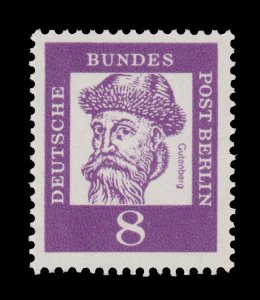 GERMANY STAMP 1961. SCOTT # 9N178. MINT