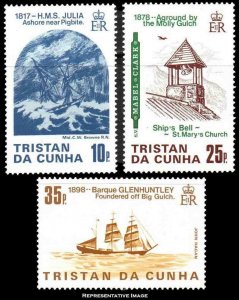 Tristan da Cunha Scott 368-370 Mint never hinged.