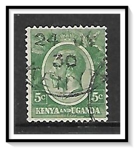 Kenya Uganda Tanganyika (KUT) #20 King George V Used