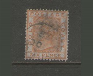 Gold Coast 1876 QV Sc 8 FU