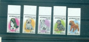 Azerbaijan - Sc# 1062-6. 2014 Dogs. MNH. $5.30. 