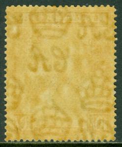 EDW1949SELL: Grenada 1943 Stanley Gibbons #163b Slate Blau VF M Og Vlh Cat £300