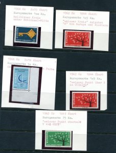 Turkey Europa CEPT ERRORS MNH 6607