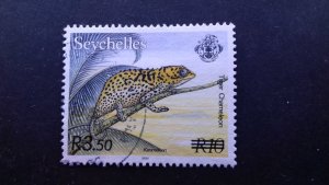 Seychelles 2004 Flora and Fauna - Issues of 1993 Surcharged Used