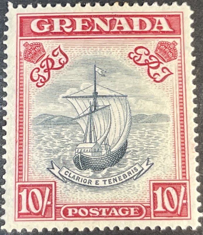 GRENADA # 142-MINT NEVER/HINGED--SINGLE--1938