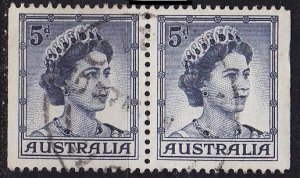 AUSTRALIEN AUSTRALIA [1959] MiNr 0292 D rl ( OO/used ) [01] Paar