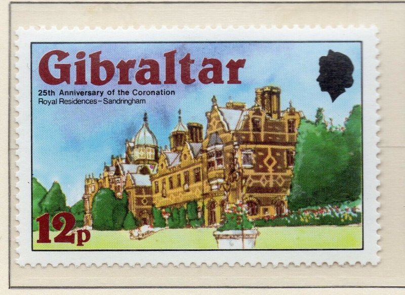 Gibraltar 1978 QEII Early Issue Fine Mint Unmounted 12p. NW-99274