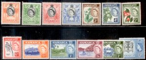 Jamaica 1956 SC# 159-61 MNH-OG E28