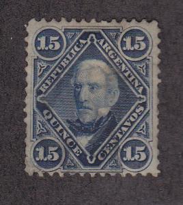 Argentina Scott #21 Used