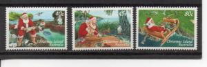 Christmas Island 407-409 MNH