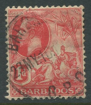 STAMP STATION PERTH Barbados #118 KGV Definitive Issue Used Wmk 3 -1912