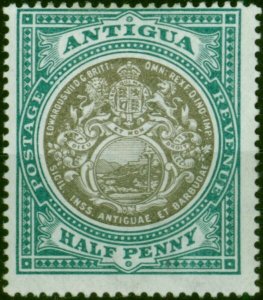 Antigua 1903 1/2d Grey-Black & Grey-Green SG31 Fine MM