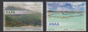 2025  French Polynesia  Anaa & Rapa (Scott NA) MNH