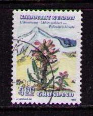 GREENLAND Sc# 190 USED FVF Hairy Lousewort Flower